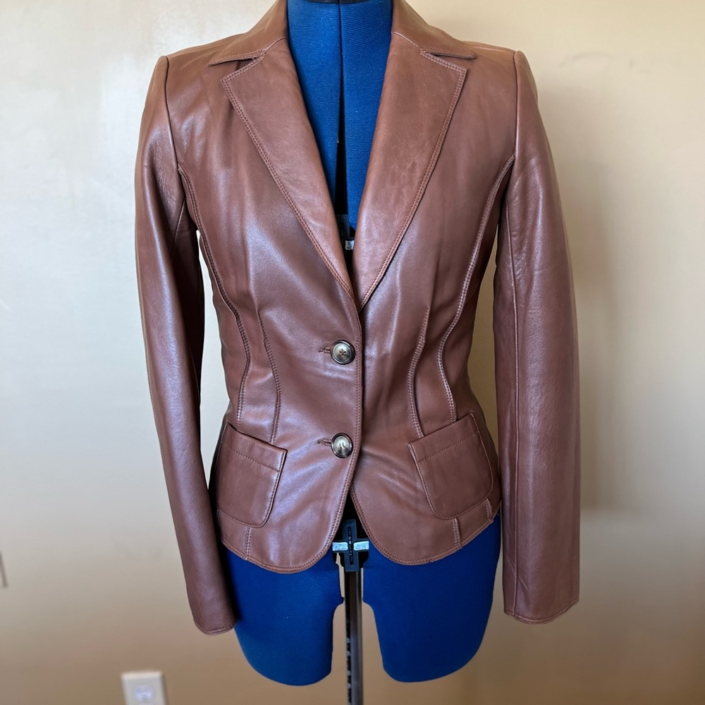 Leather jacket